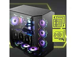 Корпус MSI MAG Pano 100L PZ Black - мініатюра 5