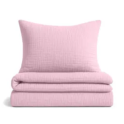 Дитяча постіль Cosas Baby Blush без простирадла муслін 110х140 см (Set_Muslin_009BabyBlush_140_2)