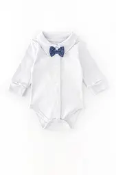 Боди-рубашка и брюки для мальчика Dexter’s Gentleman белый, синий - миниатюра 2