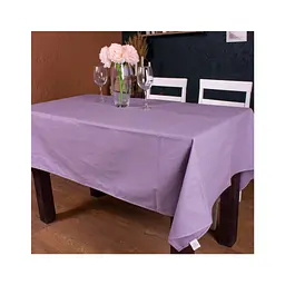 Скатерть MirSon Рогожа №214 Lavender 130x180 см (2200006738350)