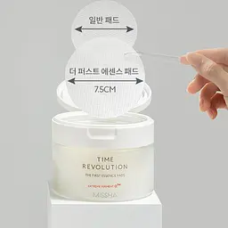 Зволожуючий пад для обличчя Missha Time Revolution the first essence pad, 1 шт. - мініатюра 3