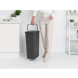 Відро для сміття Brabantia Sort&Go 40 л темно-сірий (251047) - мініатюра 9