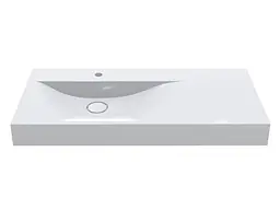 Умивальник Miraggio Viola 1000 L глянсовий 0002658, Білий - мініатюра 4