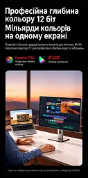 Відеокабель UGREEN CM774 USB-C - DisplayPort 1.4 8K 60 Гц 2 м чорний (45632) - мініатюра 11