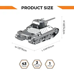 Колекційна модель Metal Time P 26/40 MT062 (World of Tanks) - мініатюра 7