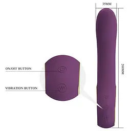 Вібратор Pretty Love Ethan purple, 12 vibration функцій Mobile APP Long-distance Control PRETTY LOVE BI-014412HP 102099 - мініатюра 4