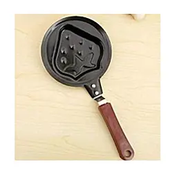 Форма для приготування оладок, млинців, омлету, яєчні Полуничка, Kitchen Master Чорний 81927 - мініатюра 6