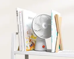 Вентилятор портативний Xiaomi MiJia Desktop Mobile Fan ZMYDFS01DM - мініатюра 9
