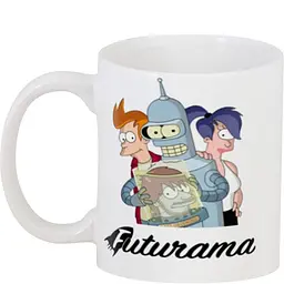 Кухоль GeekLand Футурама Futurama 02.20.072 330 мл білий - мініатюра 3