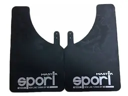 Бризковики малі чорні Sport Master 375х235 см 2 шт