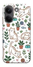 TPU чохол Demsky Cats pattern для Xiaomi Poco X8 Pro