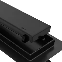 Душовий канал Rea Neo Pro black 2в1 чорний 70 см REA-G8906 - мініатюра 9