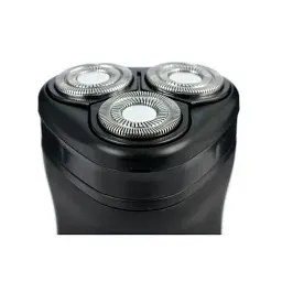 Електробритва Новий Харків НХ-8527 Fanat Black, 6W, роторна, сухе гоління, подвійні леза, повторение контуров лица, індикатор роботи/включення, тример для скронь