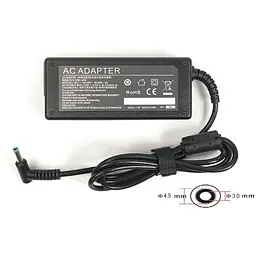 Блок живлення для ноутбуків PowerPlant HP 220V, 19.5V 65W 3.33A (4.5*3.0)