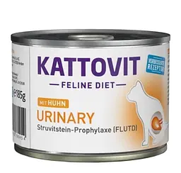 Вологий ветеринарний корм для котів Kattovit Veterinary Urinary з куркою, 185 г