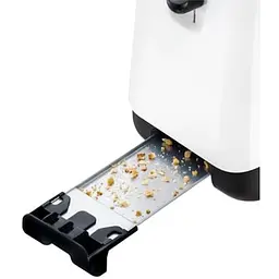 Тостер Tefal Delfini 850 Вт біло-чорний (TT130130) - мініатюра 2