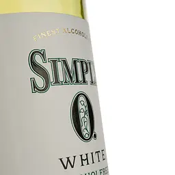 Вино безалкогольне Simply 0 біле напівсолодке 0.75 л - мініатюра 3