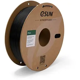 Пластик для 3D-принтера eSUN PLA+ P1.75 мм, 1 кг, black (PLA+P175B1)