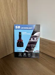 Автомобільні LED лампи H11 світлодіодні 6500K IP67 +300% яскравості активне охолодження комплект 2 шт (SKU-099) - мініатюра 10