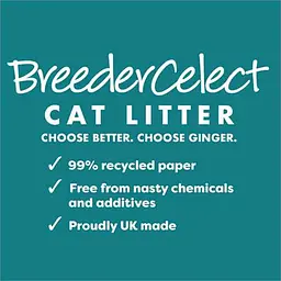Наповнювач для котячого туалету Breeder Celect із переробленого паперу 30 л - мініатюра 4