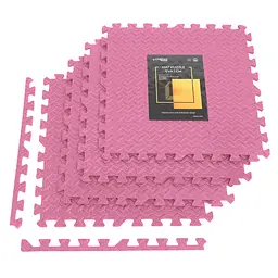 Мат-пазл (ластівчин хвіст) Cornix Mat Puzzle EVA 120 x 120 x 1 cм XR-0230 Pink - мініатюра 1