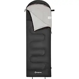 Спальний мішок KingCamp Lona 250 Black (2248.65.59) [169538]