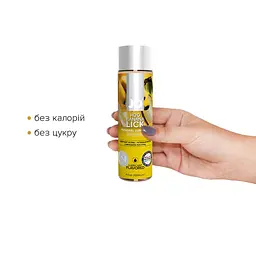 Змазка на водній основі JO H2O — Banana Lick (120 мл) без цукру, рослинний гліцерин - мініатюра 2