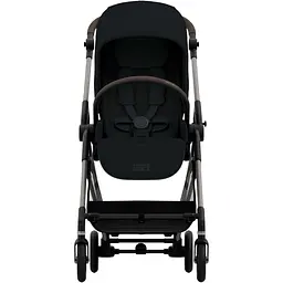 Коляска Cybex Melio Moon Black з бампером чорна (522002647) - мініатюра 2