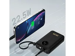 Зовнішній акумулятор (Power Bank) Dudao 20000mAh K14+ 22.5W Black (6977196680016) - мініатюра 5