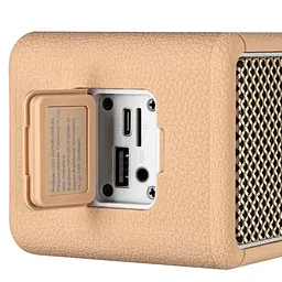 Портативная колонка 2E SoundLegend mini Brown 40Вт, BT 5.3, TWS, FLAC, MP3, WAV, EQ, Power Bank, IPX6 - мініатюра 2