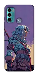 TPU чохол Demsky The witcher ciri для Motorola Moto G60