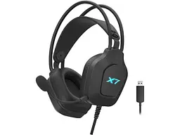Навушники з мікрофоном A4Tech XH-200 Black - мініатюра 2