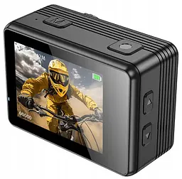 Екшн камера Hoco DV103 Dual color screen sports camera Black - мініатюра 5
