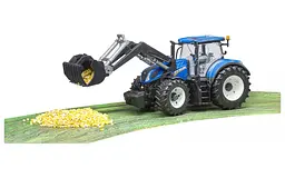 Уцінка. Трактор Bruder New Holland з навантажувачем М1:16 (3121)  - мініатюра 2