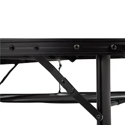 Складний стіл Bo-Camp Woodbine Oval 100x70 cm Black/Wood look (1404185), Коричневий - мініатюра 10
