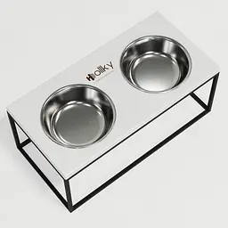 Hollky Base XL20 — миски на підставці для великих собак (2 × 1,8 л) - мініатюра 8