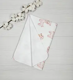 Букет з пелюшок для немовлят a.l.babybox Зірки Біло-рожевий (BU 18311500) - мініатюра 6