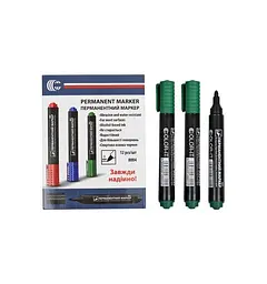 Маркер зелений COLOR-IT 8004(Green) Diamont "C" в упаковці 12 шт