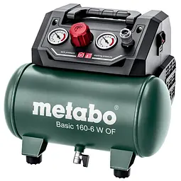Компресор повітряний BASIC 160-6 W OF безолійний 900Вт Metabo teh0026145