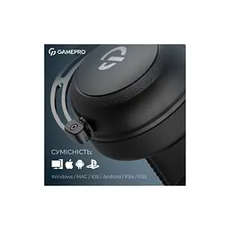 Навушники GamePro Asgard Skald Origin Black (HS850B) - мініатюра 11
