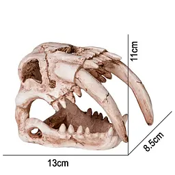 Декорація череп тигра Terrario Sabertooth Skull 13x8,5x11см (15911)