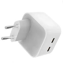 Зарядний пристрій Foxconn Dual USB-C Port Power Adapter 35 W