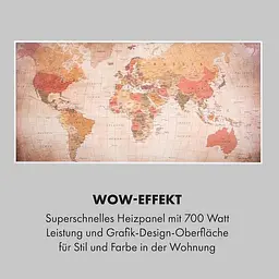 Інфрачервоний обігрівач Klarstein Wonderwall Air Art Smart (10035128) - мініатюра 4