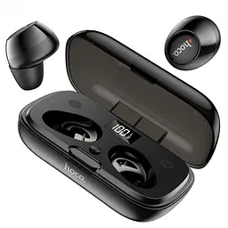 Bluetooth стерео гарнітура Hoco ES52 з кейсом (Чорна) - мініатюра 2