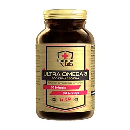 Ультра Омега-3 500 EPA/250 DHA - 90 софтгель Immune Labs