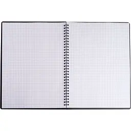 Книга записна Buromax Office в клітинку А4 спіраль синя 96 аркушів (BM.24451150-02) - мініатюра 3