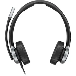 Гарнітура Poly On-ear HP Mission 625 USB-A USB-C 2 x Uni-mic AI noise reduction Black (C01C6AA) - мініатюра 3