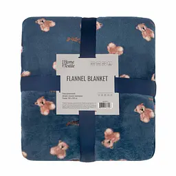 Плед Ardesto Flannel 160х200 см 100% поліестер плюшеві ведмедики pbe0050491 - мініатюра 2