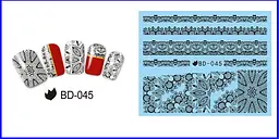 Наклейки для ногтей BD-045