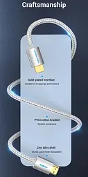 Кабель HDMI M - M, 1.0м, V2.0, 4K 60Гц, обплетення, Aluminum Alloy Type сірий Vention - мініатюра 8
